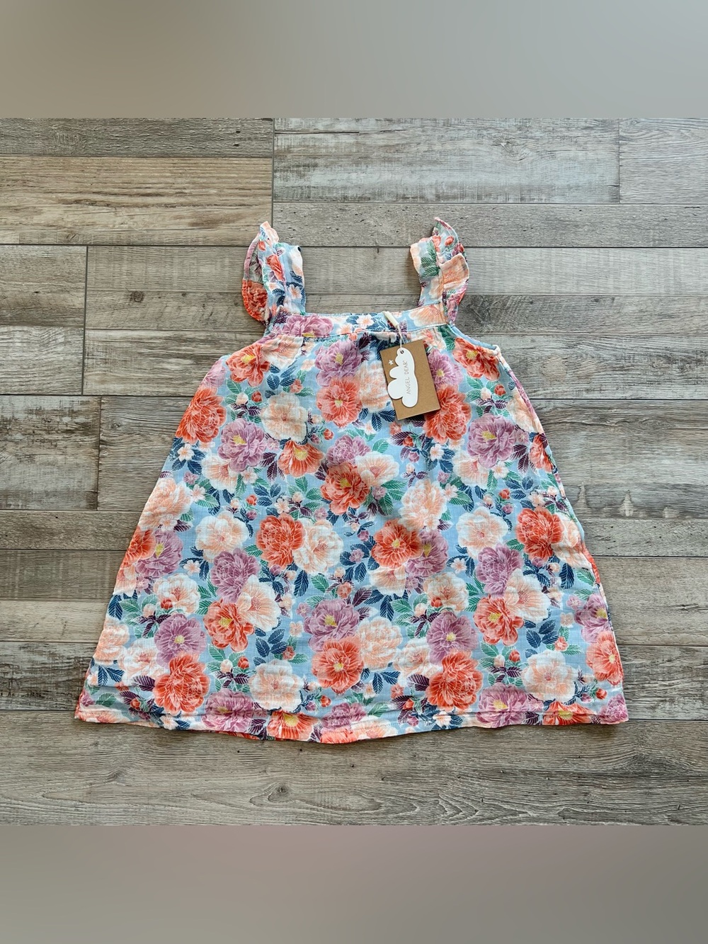 NWT Angel Dear Girls Floral Dress Size 5